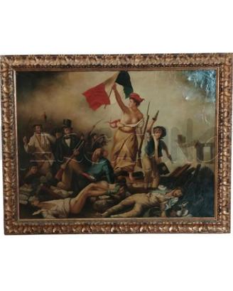 QUADRO ATTACCO ALLA BASTIGLIA 140X110