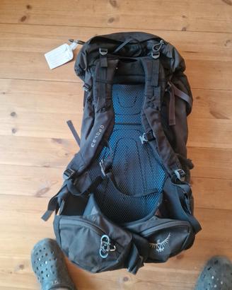 Zaino interrail Osprey 50-65 litri