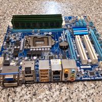Scheda Madre Gigabyte H57M Rev.2 USB 3.0+8gbRam