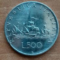 500LireArgento1960 Con 3 Importanti Errori DiConio