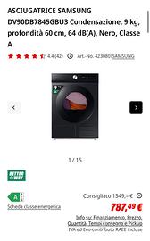 Asciugatrice samsung nuova