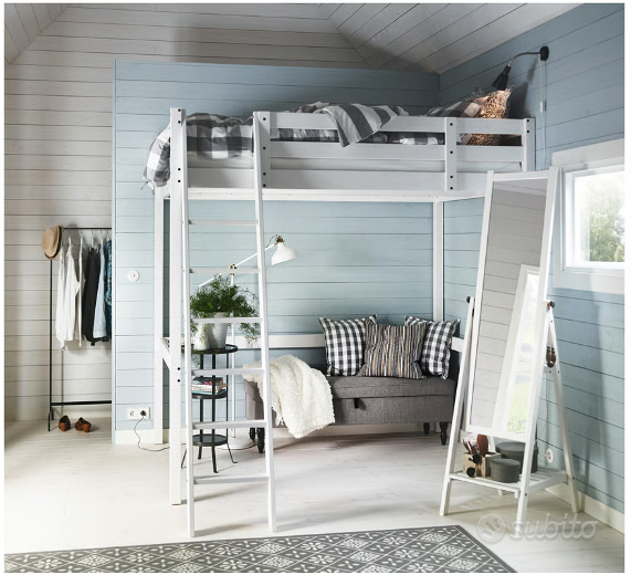 Cabina Armadio Sotto Struttura Letto Matrimoniale A Soppalco Letto