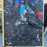 Quadro su tela "Fossile Marino"