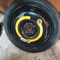 Ruotino per Volkswagen Golf con cric e attrezzi