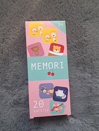 Gioco di Memoria per Bambini "MEMORI" (3+)