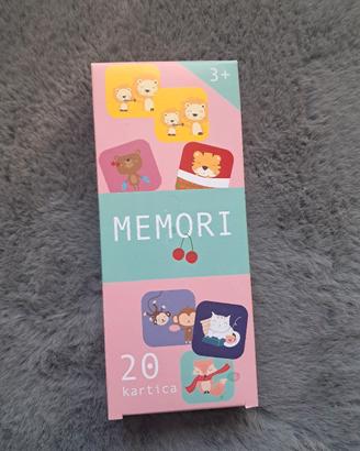 Gioco di Memoria per Bambini "MEMORI" (3+)