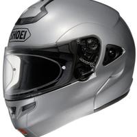 Casco Shoei Multitec Argento XL Nuovo Mai Usato