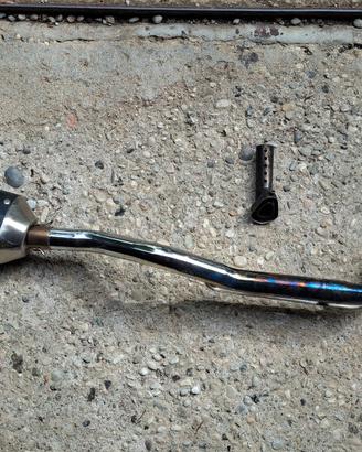 Scarico motore moto per yx160