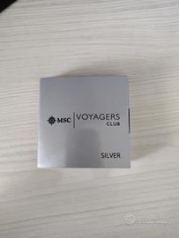 Spilla collezione MSC VOYAGERS club SILVER