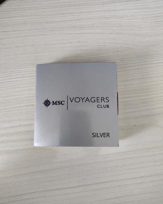 Spilla collezione MSC VOYAGERS club SILVER
