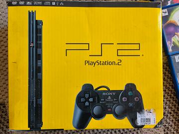 PlayStation 2 con giochi 