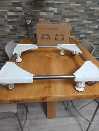 Base carrello mobile per lavatrice