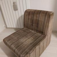 2 Poltrone Vintage anni 70 con fodere 