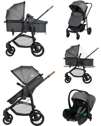 Bebeconfort Haze Trio Passeggino bambini 0-4 TRATT