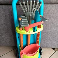 carrellino attrezzi giardinaggio 