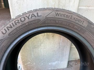 4 UNIROYAL WinterExpert 215/55 R17 98V 60%