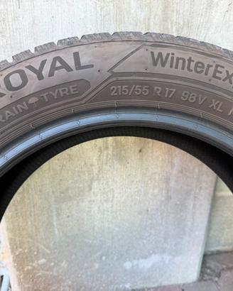 4 UNIROYAL WinterExpert 215/55 R17 98V 60%