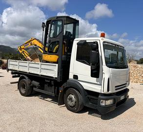 Eurocargo 120 con Escavatore Komat'su