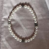 bracciale elastico da Donna con perle