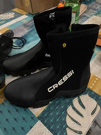 Calzari in neoprene cressi reef tech rs 5 mm