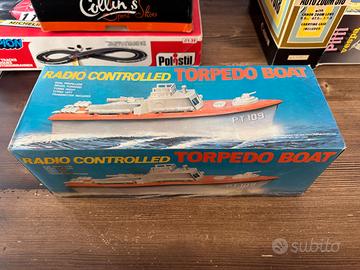 PT 109 Torpedo Boat vintage RC Model 7723 Hong Kon