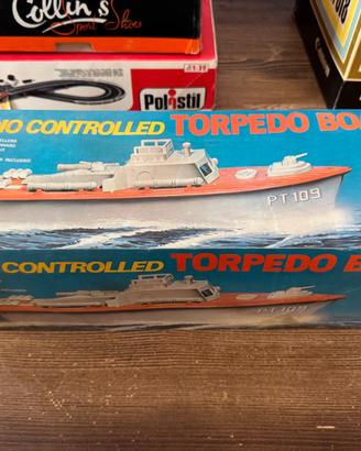 PT 109 Torpedo Boat vintage RC Model 7723 Hong Kon