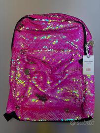 Zainetto glitter rosa Original Marines NUOVO