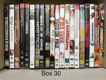 (Box 30 - 31) Film dvd ex-noleggio