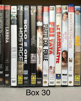 (Box 30 - 31) Film dvd ex-noleggio