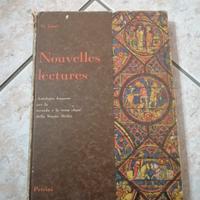 Vecchio libro "Nouvelles Lectures" - Petrini -1969