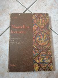 Vecchio libro "Nouvelles Lectures" - Petrini -1969