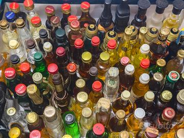 Stock liquori mignon da collezione