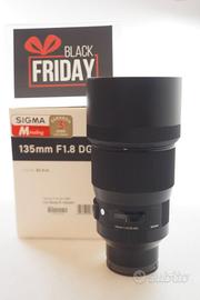 SIGMA ART 135MM F 1,8 DG X SONY-E IN BLACK FRIDAY