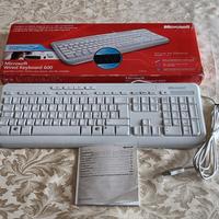 tastiera Microsoft wired keyboard 600, panna nuova