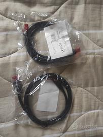 2 cavi ethernet 1mt cat6