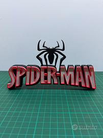 Logo Spiderman 3D