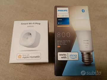Lampadina + Presa smart (Philips & Meross)