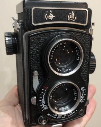 Seagull Haiou 4BI TLR 6x6 e 4,5X6 cm con Borsa