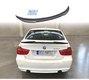 SPOILER ALETTONE PER BMW E90 05-11 LOOK M4 IN CARB