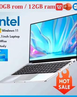 COMPUTER PORTATILE WINDOWS 11 NOTEBOOK PC  500 GB