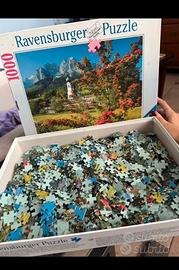 Puzzle Ravensburger 1000 paesaggio.