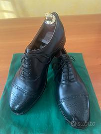 Francesine (oxford) nere, come nuove, mis. 41½