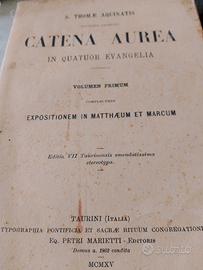 catena aurea volume primo 