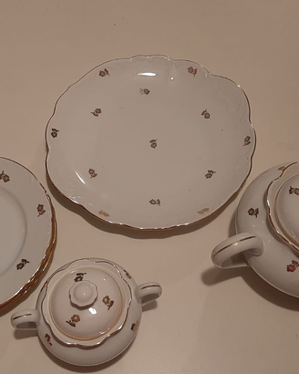 Servizio da merenda in porcellana