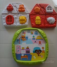 Chicco Puzzle della fattoria 2 in 1 