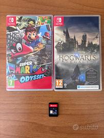 Lotto giochi Nintendo switch 1-2: Odyssey e Harry