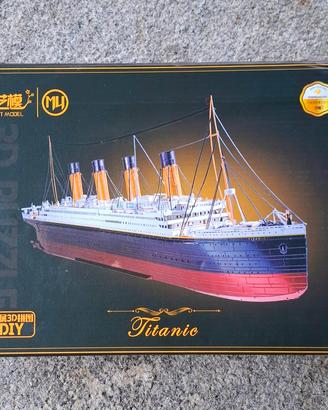 Modellino Titanic kit costruzione
