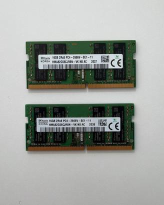 Kit RAM 32GB SK hynix (2x16GB) DDR4-2666 SODIMM