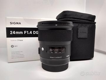 Sigma 24mm f/1,4 art DG HSM per Canon EF