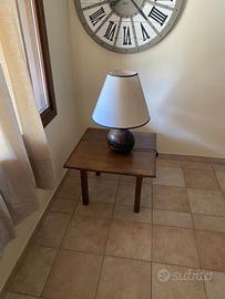 tavolo con lampada